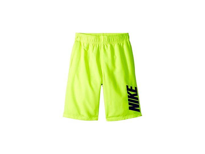 Nike Kids Swim Breaker Volley Short (big Kids) (volt) Boy's Swimwear
