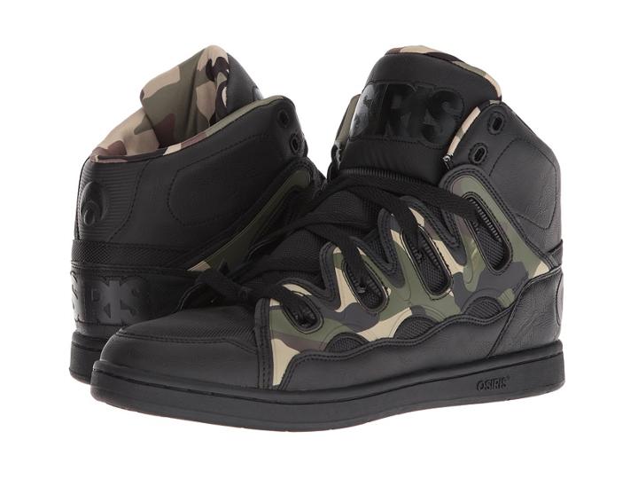 Osiris D3h (black/black/camo) Men's Shoes