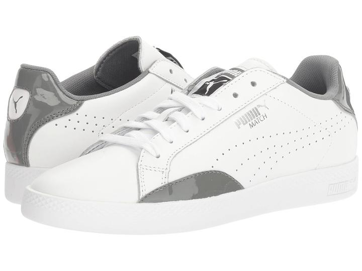 Puma Match Basic (puma White/quiet Shade) Women's Shoes