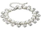 Nina Emory Bracelet (rhodium/ivory Pearl/white) Bracelet