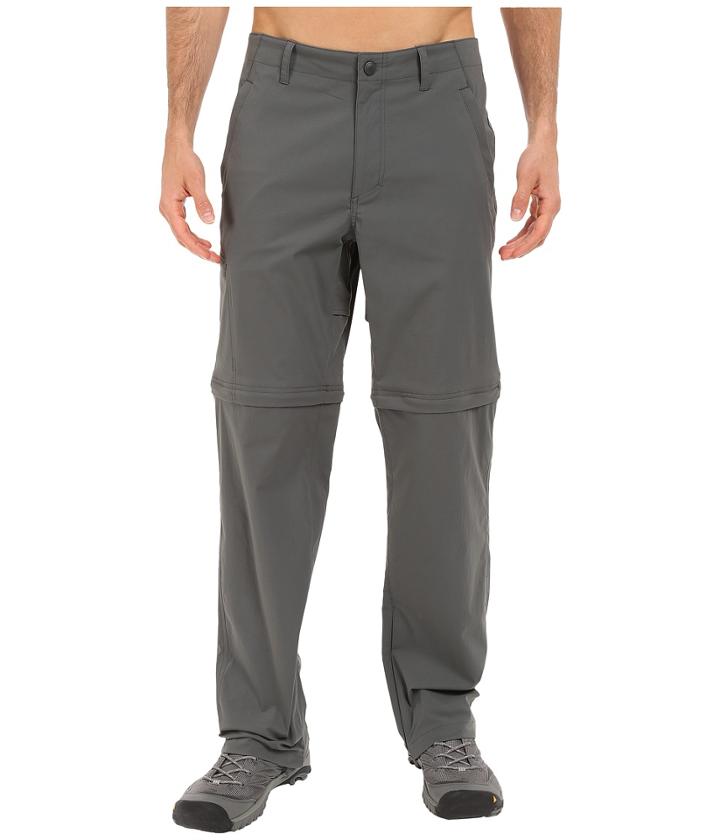 Royal Robbins Traveler Stretch Convertible Pants (charcoal) Men's Casual Pants