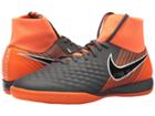 Nike Magista Obrax 2 Academy Dynamic Fit Ic-2 (dark Grey/black/total Orange/white) Men's Soccer Shoes