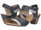 Rieker 67367 Aileen 67 (silver/royal/mare) Women's  Shoes