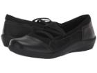 Earth Origins Leslie (black Leather) Women's Flat Shoes