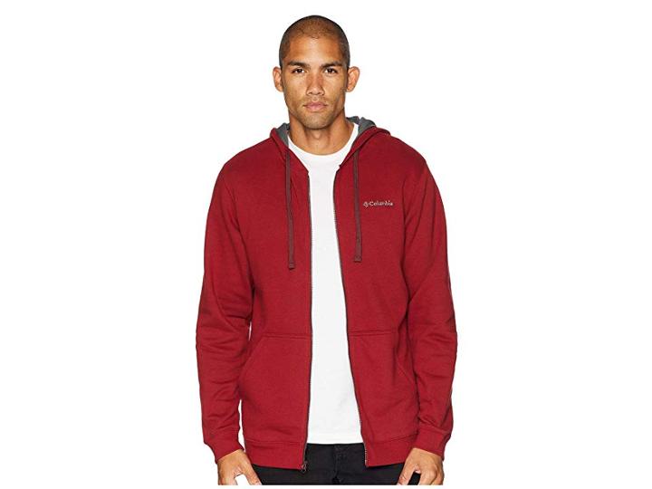 Columbia Hart Mountaintm Full Zip Hoodie (elderberry Heather) Men's Sweatshirt