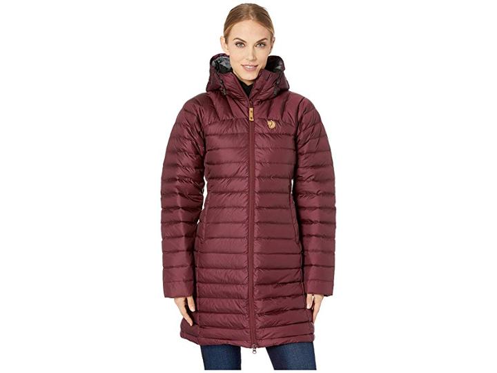 Fjallraven Snow Flake Parka (dark Garnet) Women's Coat