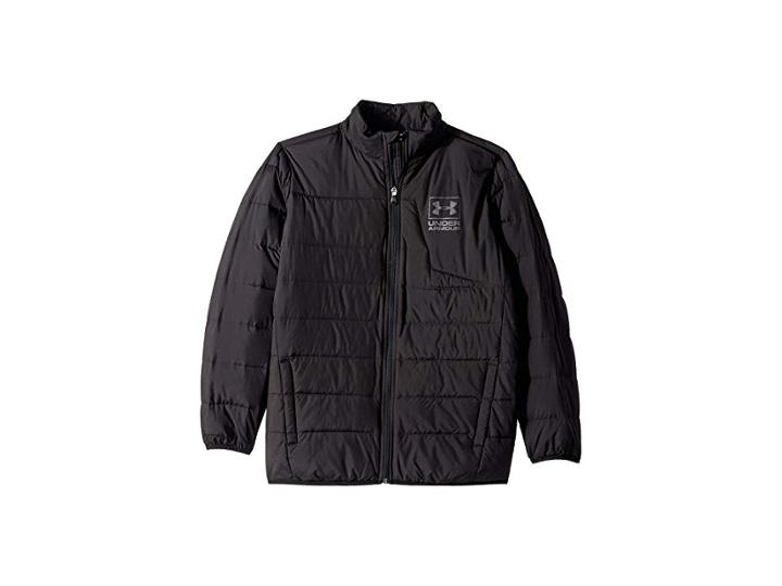 Under Armour Kids Swarmdown Jacket (big Kids) (black) Boy's Coat