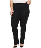 Lysse Plus Size Ella Bootcut (black) Women's Casual Pants