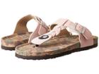 Muk Luks Zoe (blush) Women's Sandals