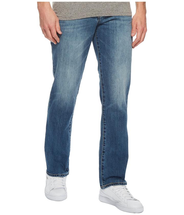 Liverpool Relaxed Straight Stretch Denim Jeans In Bryson Vintage Medium (bryson Vint Medium) Men's Jeans