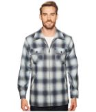 Pendleton Brightwood Zip Jacket (blue/grey Mix Ombre) Men's Coat