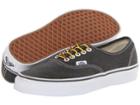 Vans Authentic ((washed) Black) Skate Shoes