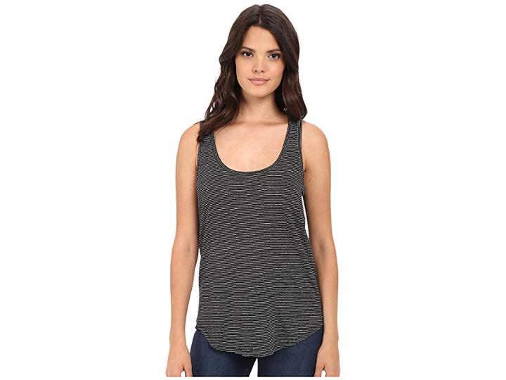 Paige Jessa Tank Top (black/white Stripe) Women's Sleeveless