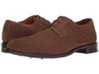 Carlos By Carlos Santana Gypsy (honey Brown Calfskin Suede) Men's Lace Up Casual Shoes