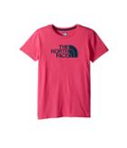 The North Face Kids Short Sleeve Graphic Tee (little Kids/big Kids) (petticoat Pink/blue Wing Teal) Girl's Short Sleeve Pullover