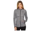 Nike Golf Dry Jacket Full Zip (black/flat Silver) Women's Coat