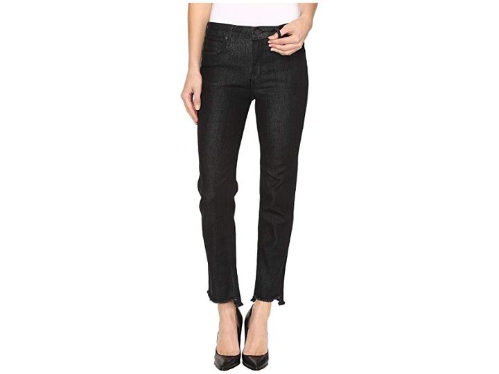 Parker Smith Shark Bite Straight Leg Jeans In Gothic (gothic) Women's Jeans