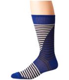 Missoni Intarsia Socks (blue) Men's Crew Cut Socks Shoes