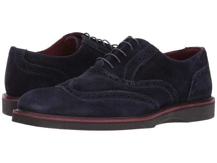 Bugatchi Siena Derby (blue) Men's Shoes