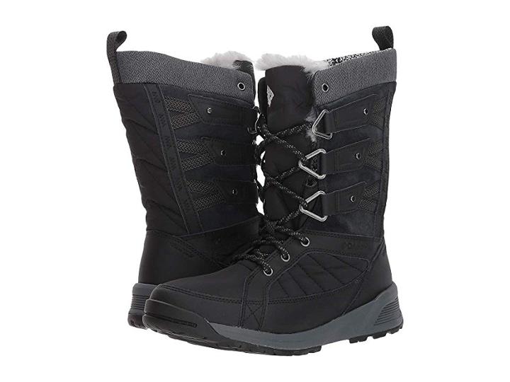 Columbia Meadows Omni-heat 3d (black/steam) Women's Cold Weather Boots