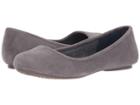 Dr. Scholl's Friendly (grey Microfiber) Women's Flat Shoes