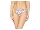 Trina Turk Key West Botanical Surf Hipster Bottom (white) Women's Swimwear