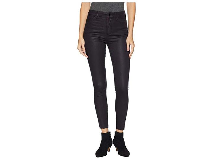 Joe's Jeans Charlie Ankle In Aubergine (aubergine) Women's Jeans
