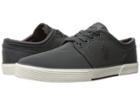 Polo Ralph Lauren Faxon Low (dark Carbon Grey Matte Fabric/performance Nylon) Men's Shoes