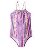 O'neill Kids Carli One-piece (big Kids) (orchid) Girl's Swimsuits One Piece