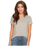 Lucky Brand Glitter Tee (heather Grey) Women's T Shirt