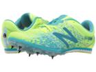 New Balance Md500v5 Middle Distance Spike (yellow/blue) Women's Running Shoes