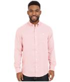 Mountain Khakis Passport Ec Long Sleeve Shirt (summer Red) Men's Clothing