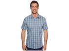 Travismathew Hunter Woven Shirt (allure) Men's Short Sleeve Button Up