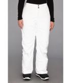 Columbia Plus Size Bugaboo Pant (white) Women's Casual Pants