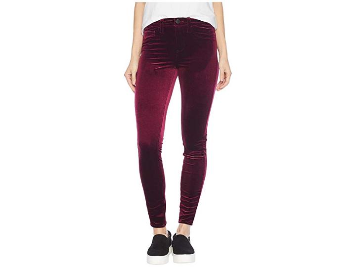Blank Nyc The Great Jones Velvet High-rise Skinny In Identity Crisis (identity Crisis) Women's Jeans