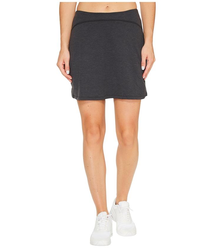 Skirt Sports Happy Girl Skirt (black Wool) Women's Skort