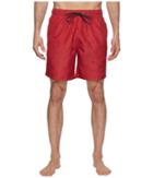 Nautica New Anchor Print Trunk (nautica Red) Men's Swimwear