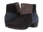 Mephisto Iris (black/grey/navy/bucksoft) Women's Shoes