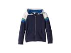 Splendid Littles Racing Stripe Hoodie Jacket (little Kids/big Kids) (true Navy) Boy's Coat