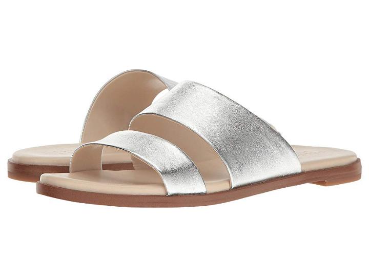 Cole Haan Anica Sandal (silver Metallic) Women's Dress Sandals