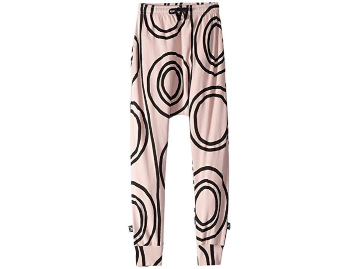 Nununu Circle Baggy Pants (little Kids/big Kids) (powder Pink) Girl's Casual Pants