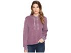 Alternative Burnout French Terry Day Off Hoodie (plum) Women's Sweatshirt