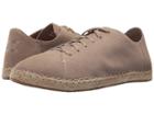 Toms Lena (desert Taupe Suede) Women's Lace Up Casual Shoes