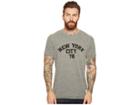 The Original Retro Brand New York City 1978 Vintage Tri-blend T-shirt (streaky Grey) Men's T Shirt