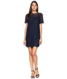 Juicy Couture Hailey Lace Shift Dress (regal) Women's Dress