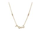 Shashi Ily Pendant Necklace (gold) Necklace