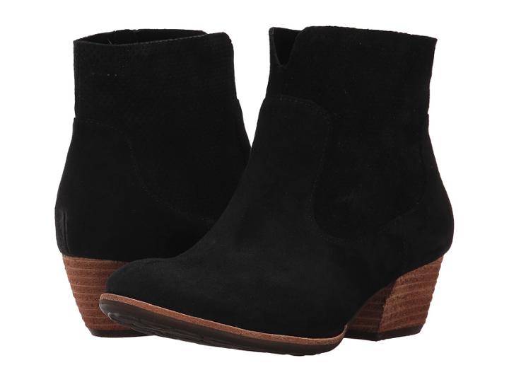 Kork-ease Sherrill (black Suede) Women's Boots