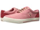 Polo Ralph Lauren Vaughn (red/rl Red End Canvas/sport Suede) Men's Shoes