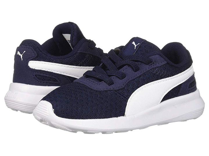 Puma Kids St Activate Ac (toddler) (peacoat/puma White) Kids Shoes