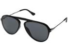 Kenneth Cole Reaction Kc2821 (shiny Black/smoke) Fashion Sunglasses